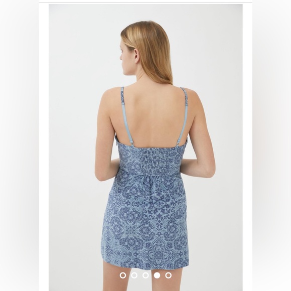 NWT-Urban Outfitters UO After All Corduroy Bustier Dress SZ M - Picture 3 of 16